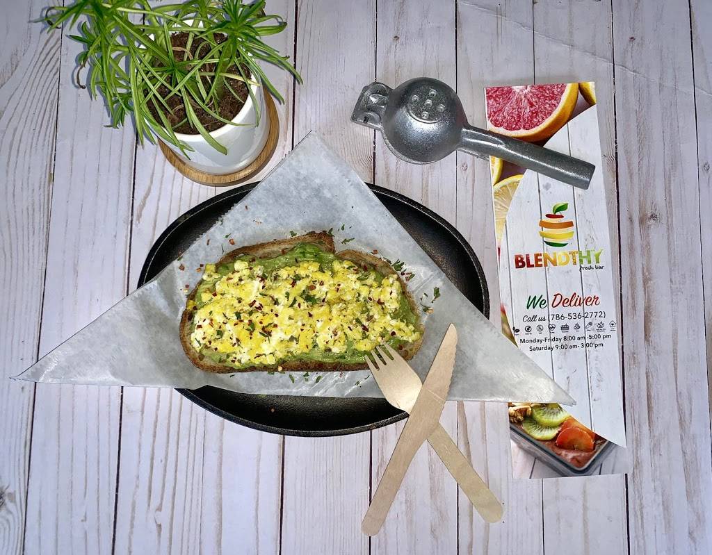 Blendthy Fresh Bar & Coffee | meal takeaway | Inside the Wells Fargo Building, 2100 Ponce de Leon Blvd STE 101, Coral Gables, FL 33134, USA | 7865362772 OR +1 786-536-2772