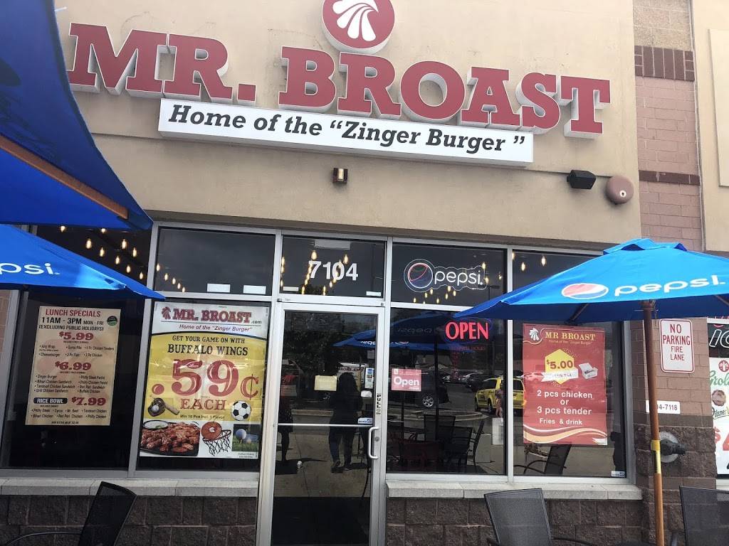 Mr Broast | meal takeaway | 7104 Mannheim Rd, Rosemont, IL 60018, USA | 8478135797 OR +1 847-813-5797