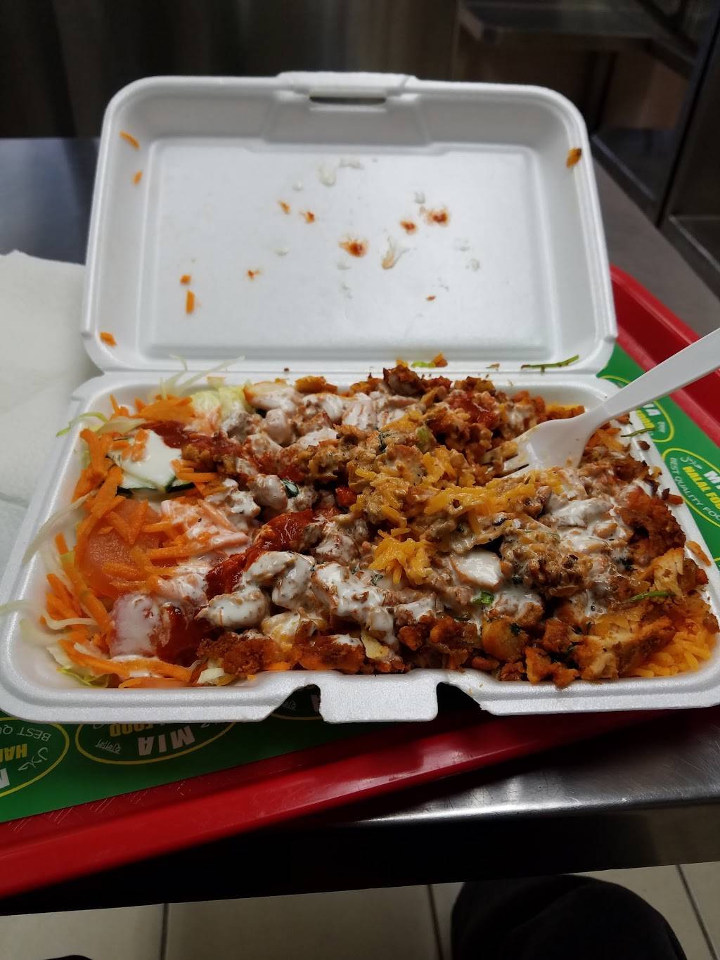 Mia Halal Food | restaurant | 105-07 Cross Bay Blvd, Ozone Park, NY 11417, USA | 7183743902 OR +1 718-374-3902