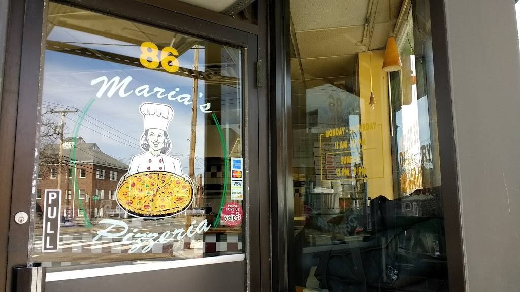 Marias Pizza | restaurant | 86 Massachusetts Ave, Arlington, MA 02474, USA | 7816488011 OR +1 781-648-8011