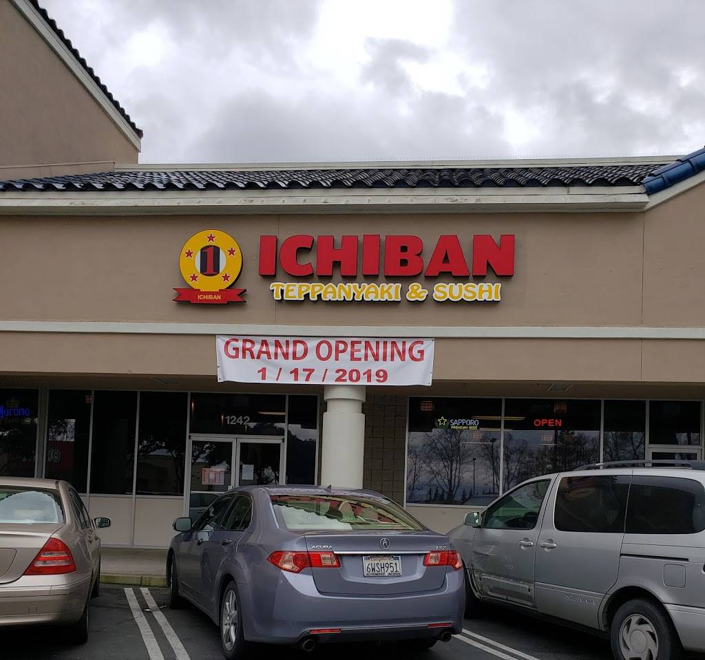 Ichiban Teppanyaki & Sushi | restaurant | 1242 W Lathrop Rd, Manteca, CA 95336, USA | 2092397527 OR +1 209-239-7527