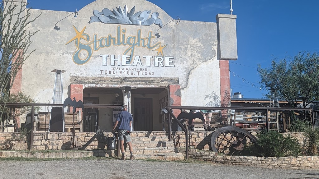 Starlight Theatre | restaurant | 631 Ivey Rd, Terlingua, TX 79852, USA | 4323713400 OR +1 432-371-3400