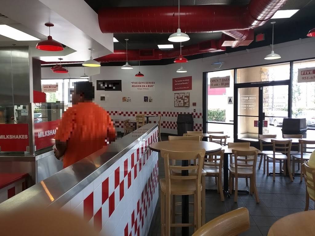 Five Guys | meal takeaway | 12515 Frederick St, Moreno Valley, CA 92553, USA | 9516560777 OR +1 951-656-0777