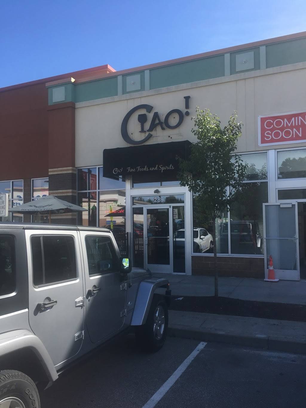 Ciao 2! An Italian Cafe | cafe | 289 Settlers Ridge Center Dr, Pittsburgh, PA 15205, USA | 4127889463 OR +1 412-788-9463