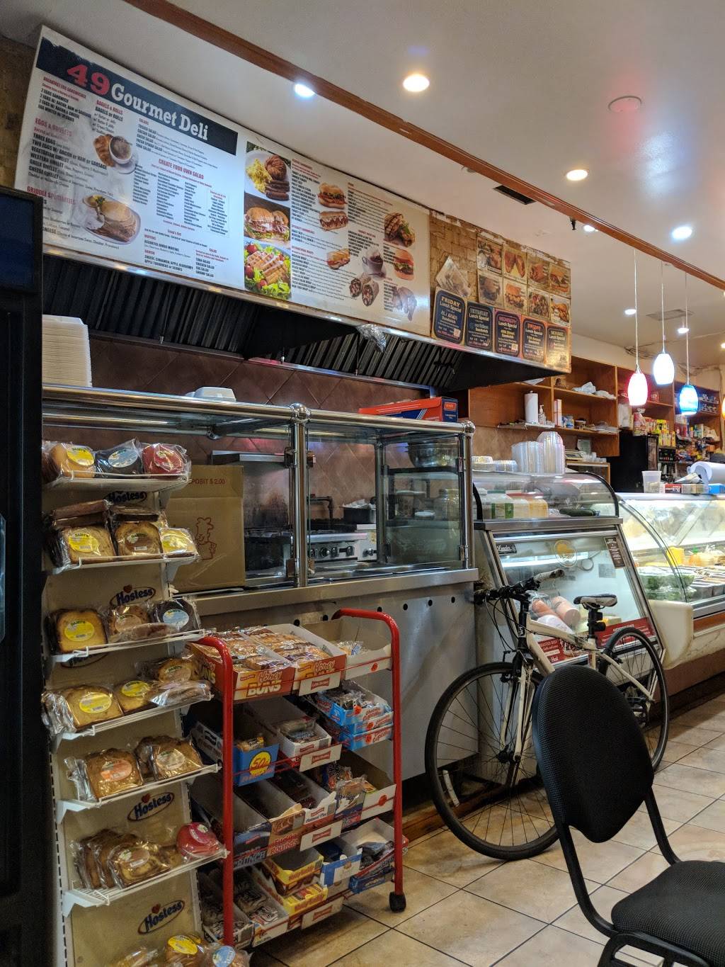 49 St Deli & Coffee House | restaurant | 682 11th Ave, New York, NY 10019, USA | 2122455551 OR +1 212-245-5551