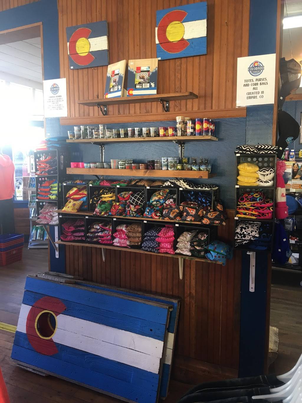 Colorado Country General Store & Souvenirs | meal takeaway | 6 East Park Ave, Empire, CO 80438, USA | 3035692546 OR +1 303-569-2546