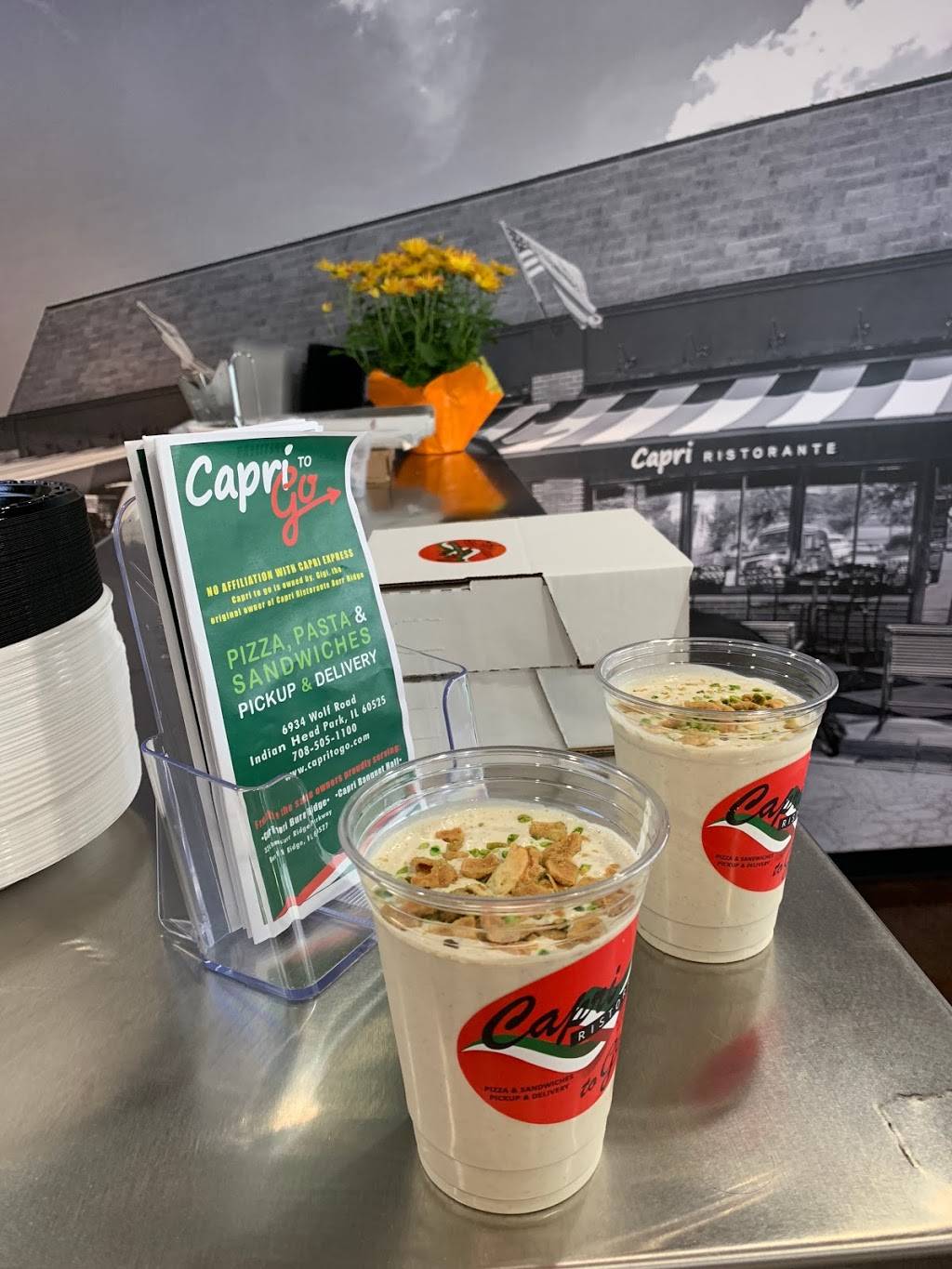 Capri To Go | meal delivery | 6934 Wolf Rd, Indian Head Park, IL 60525, USA | 7085051100 OR +1 708-505-1100