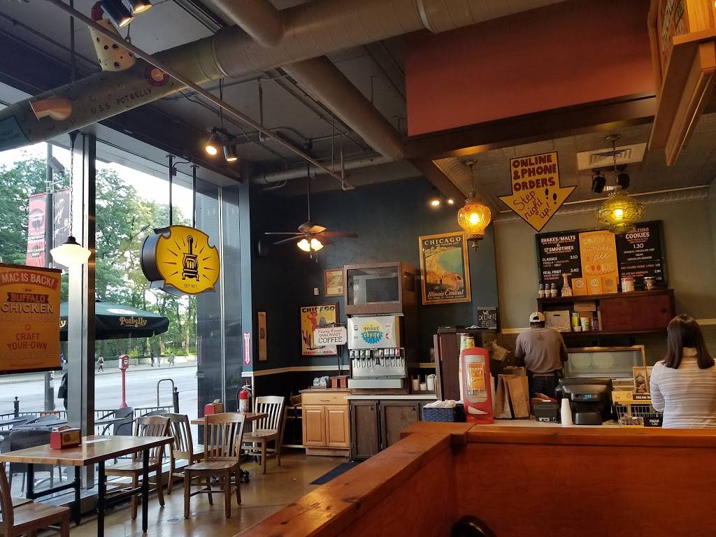Potbelly Sandwich Shop | restaurant | 200 S Michigan Ave Ste 140, Chicago, IL 60604, USA | 3124282971 OR +1 312-428-2971