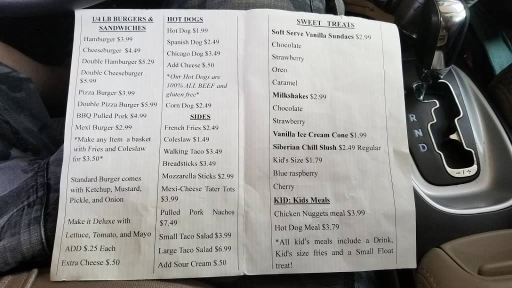 Jaimies B&K Drive In | restaurant | 1208 S Heaton St, Knox, IN 46534, USA | 5747724888 OR +1 574-772-4888