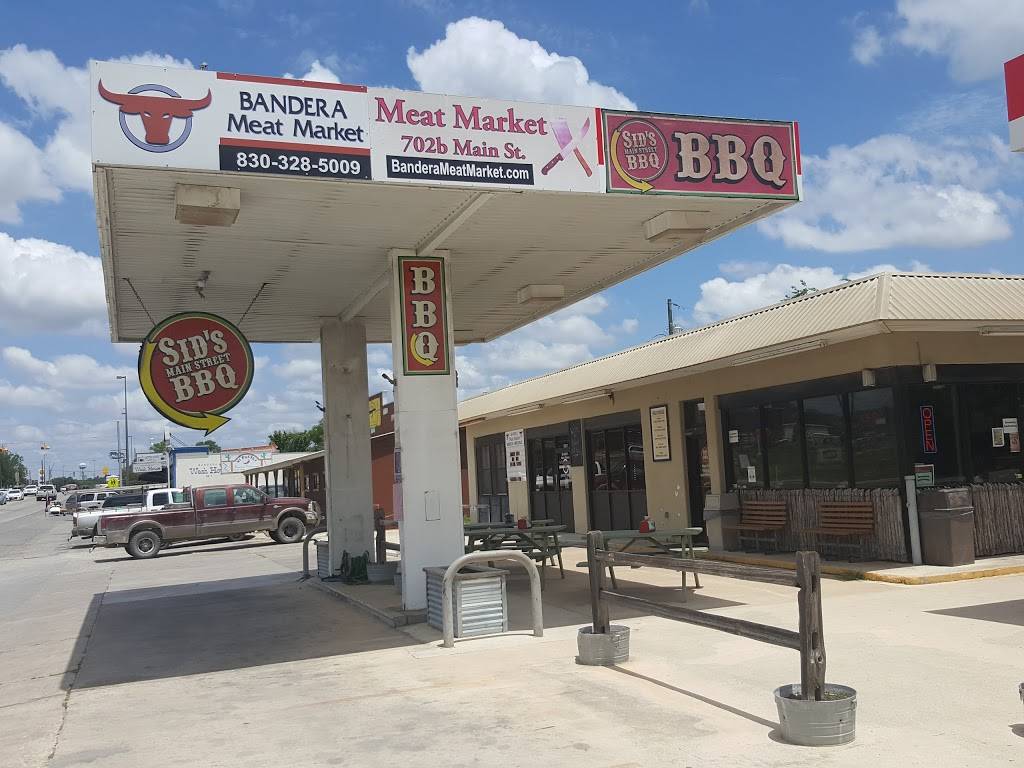 Sids Main Street Bbq | restaurant | 702 Main St, Bandera, TX 78003, USA | 8307964227 OR +1 830-796-4227