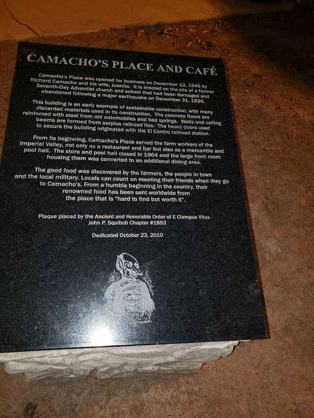 Camachos Place | restaurant | 796 W Wahl Rd, El Centro, CA 92243, USA | 7603525810 OR +1 760-352-5810