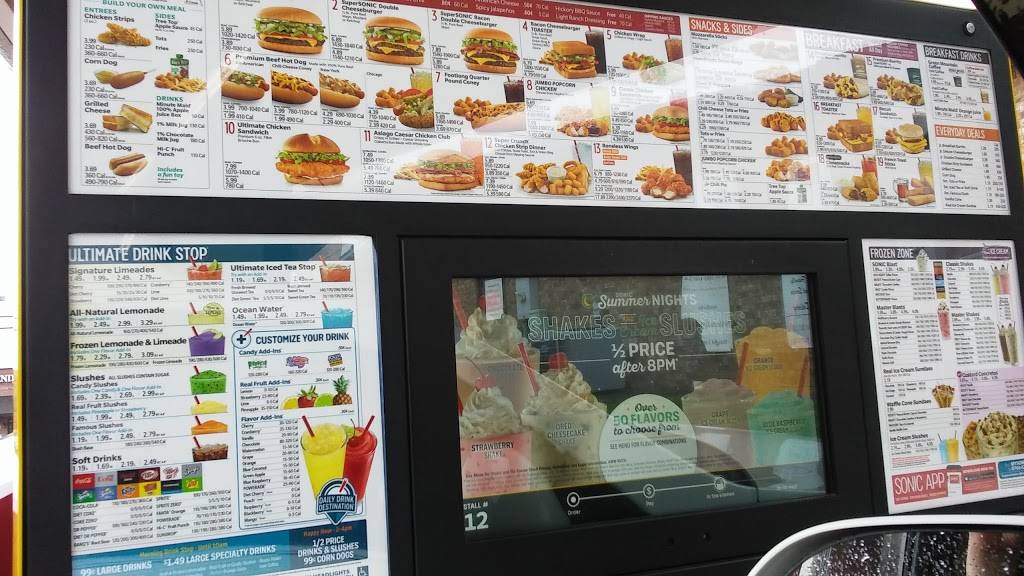 Sonic Drive-In | restaurant | 1604 N Main St, Shelbyville, TN 37160, USA | 9317730018 OR +1 931-773-0018