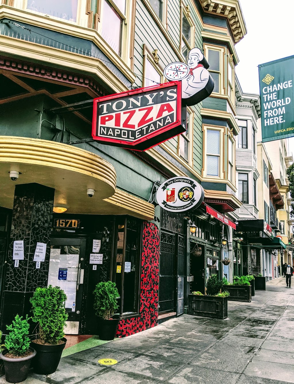 Tonys Pizza Napoletana | restaurant | 1570 Stockton St, San Francisco, CA 94133, USA | 4158359888 OR +1 415-835-9888