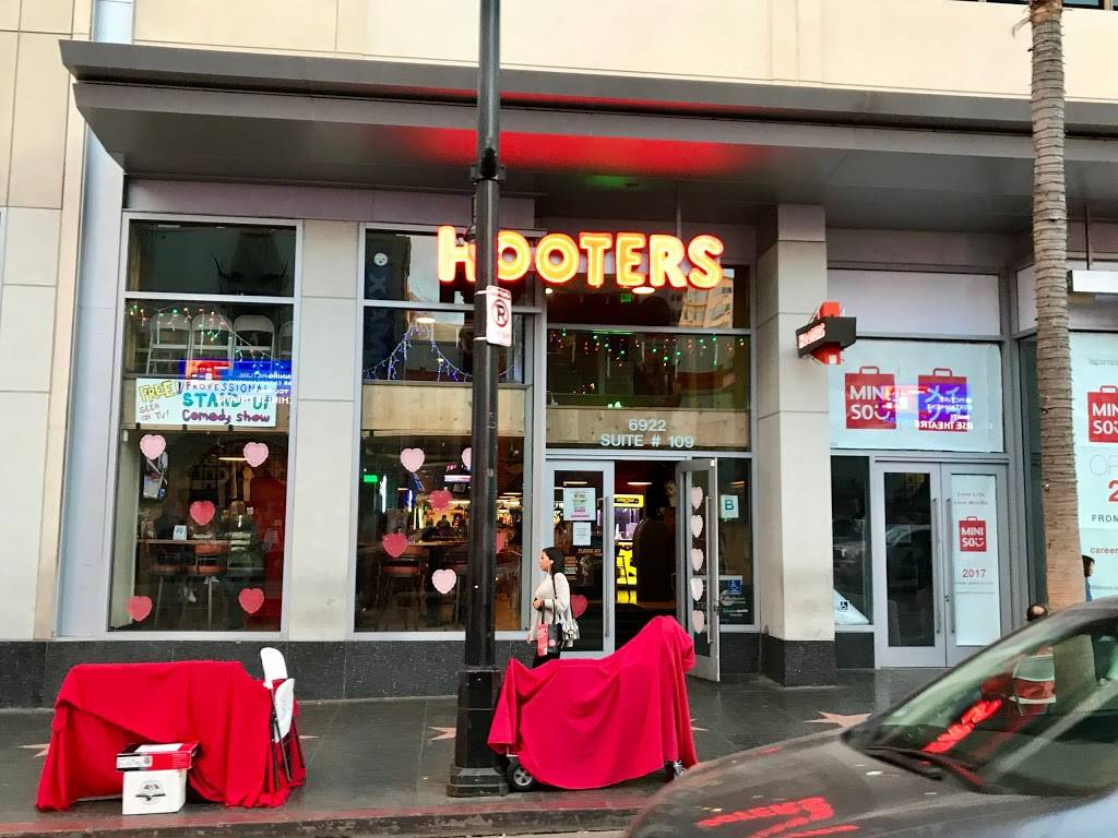 Hooters | restaurant | 6922 Hollywood Blvd #109, Hollywood, CA 90028, USA | 3239623373 OR +1 323-962-3373