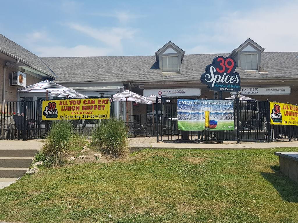 39 Spices | restaurant | 39 Main St N, Markham, ON L3P 1X3, Canada | 2895548881 OR +1 289-554-8881