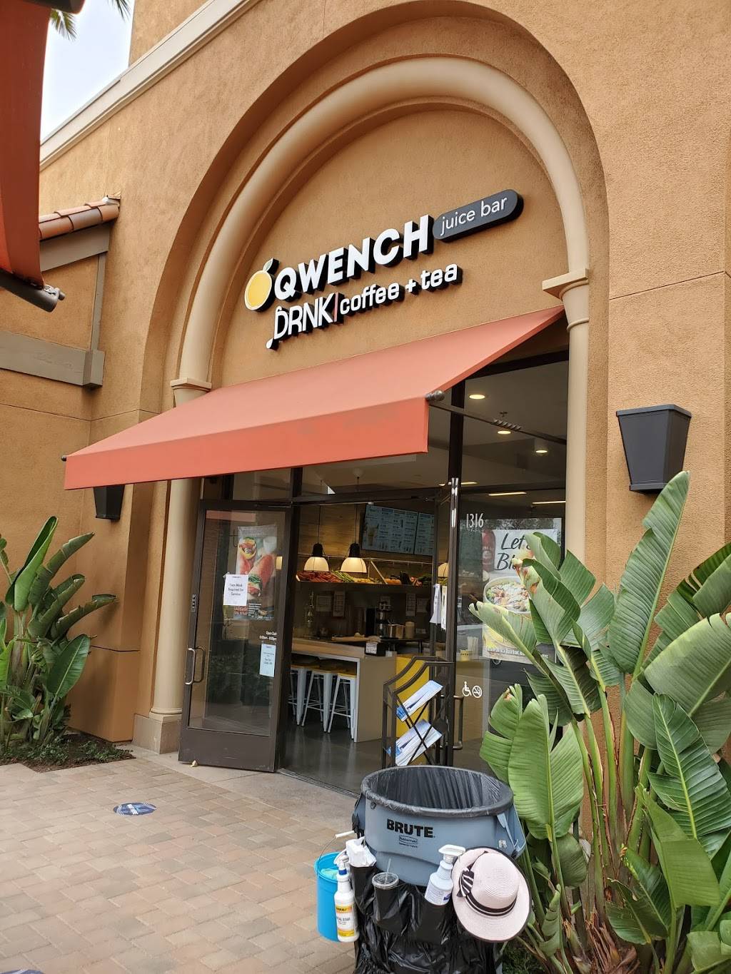 QWENCH Juice Bar & DRNK Coffee + Tea | cafe | 1316 Bison Ave, Newport Beach, CA 92660, USA | 9492876878 OR +1 949-287-6878