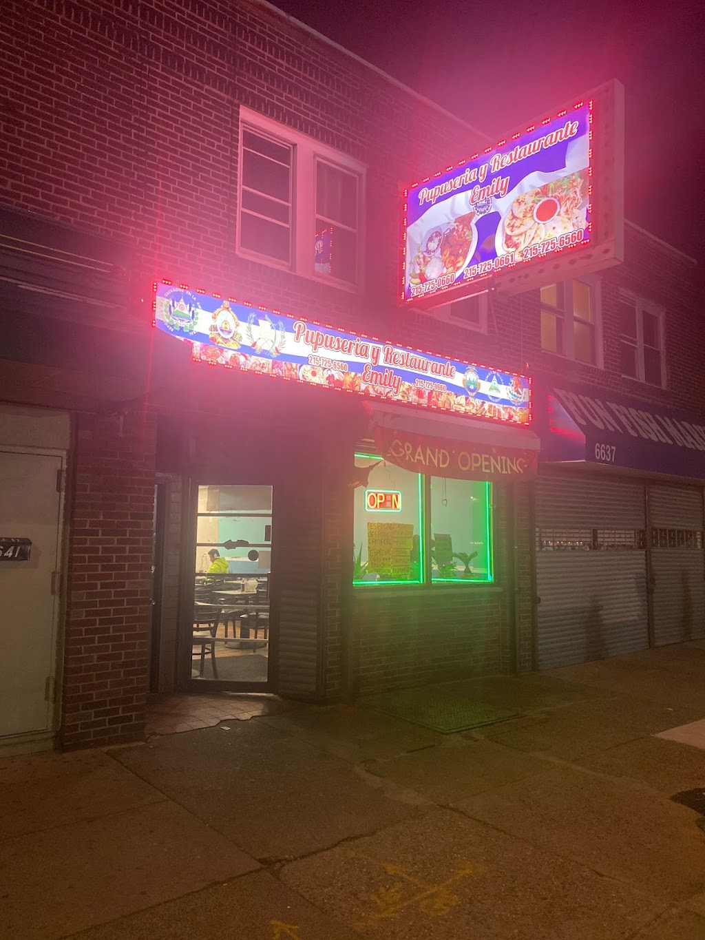 Pupuseria Emily | restaurant | 6639 Castor Ave, Philadelphia, PA 19149, USA | 3472591785 OR +1 347-259-1785