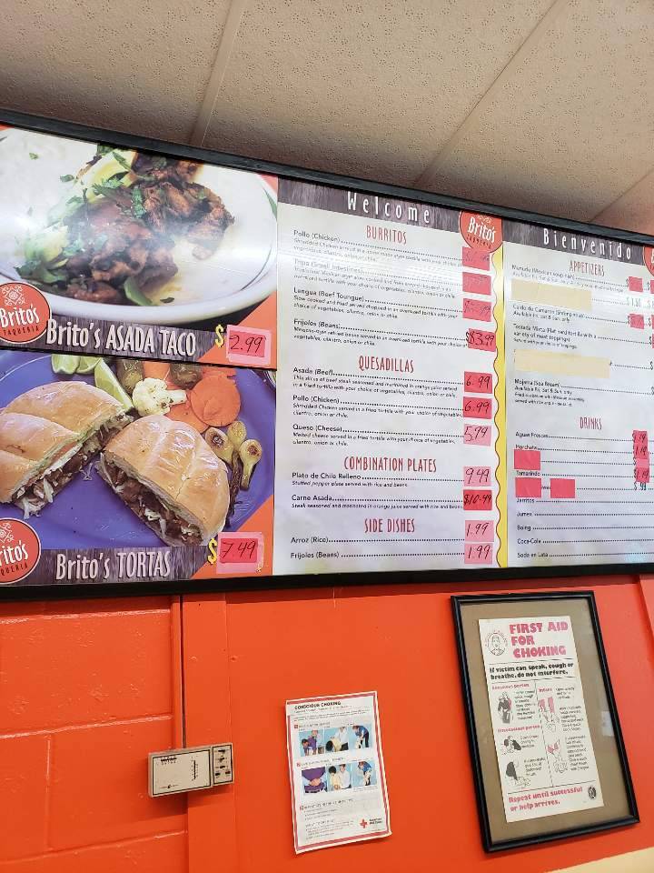 Taqueria Britos | restaurant | Columbus, GA 31903, USA | 7066898979 OR +1 706-689-8979