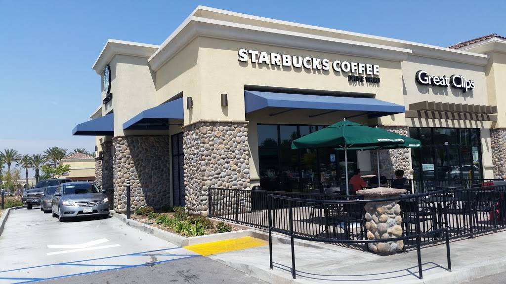 Starbucks | cafe | 16595 Sierra Lakes Pkwy, Fontana, CA 92336, USA | 9093683915 OR +1 909-368-3915
