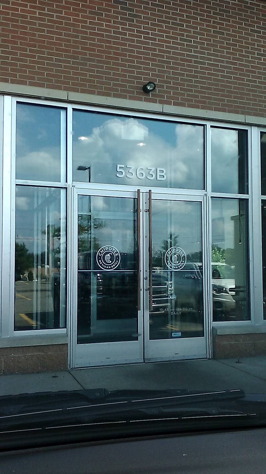 Chipotle Mexican Grill | restaurant | 5363B W Main St, Kalamazoo, MI 49009, USA | 2693827011 OR +1 269-382-7011