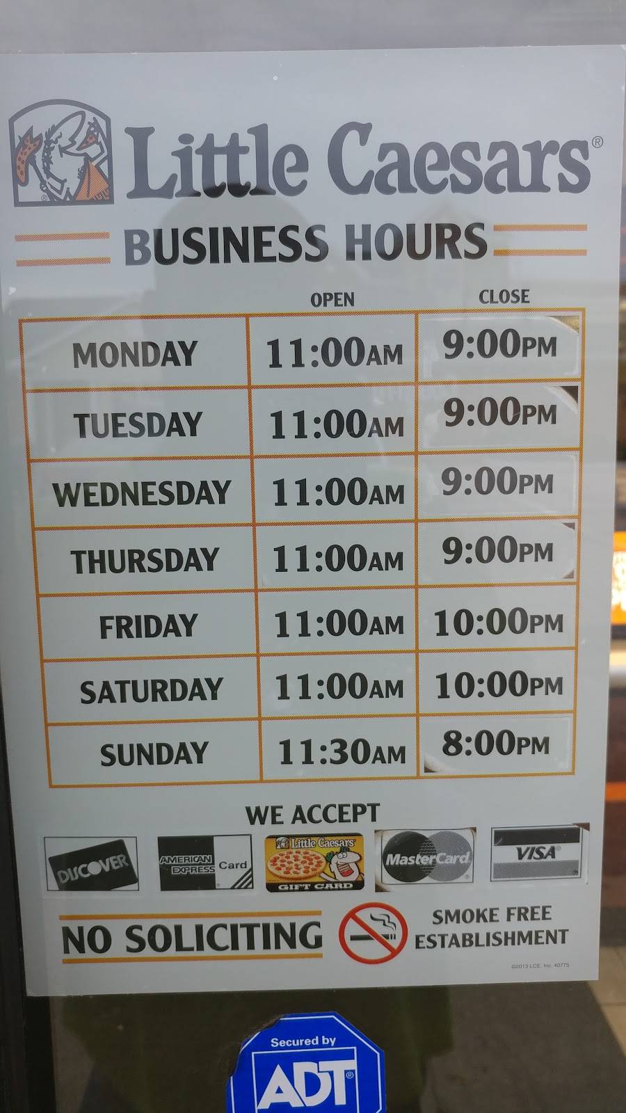 Little Caesars Pizza | meal takeaway | 1217 Jefferson Davis Hwy, Fredericksburg, VA 22401, USA | 5406545270 OR +1 540-654-5270
