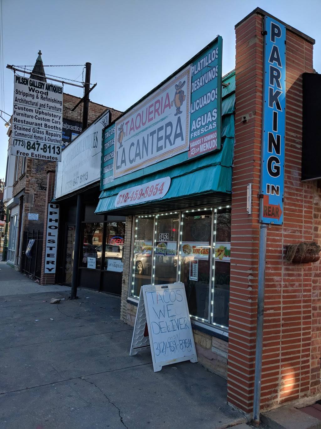Taqueria La Cantera | restaurant | 3452 S Western Ave, Chicago, IL 60608, USA | 3124598954 OR +1 312-459-8954
