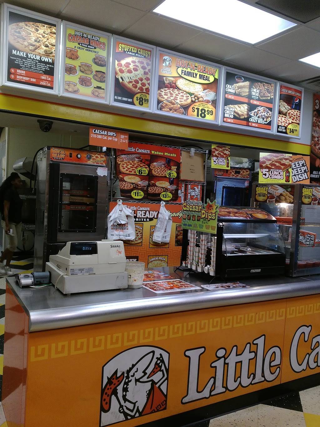 Little Caesars Pizza | meal takeaway | 454 Mannheim Rd, Hillside, IL 60162, USA | 7085471759 OR +1 708-547-1759