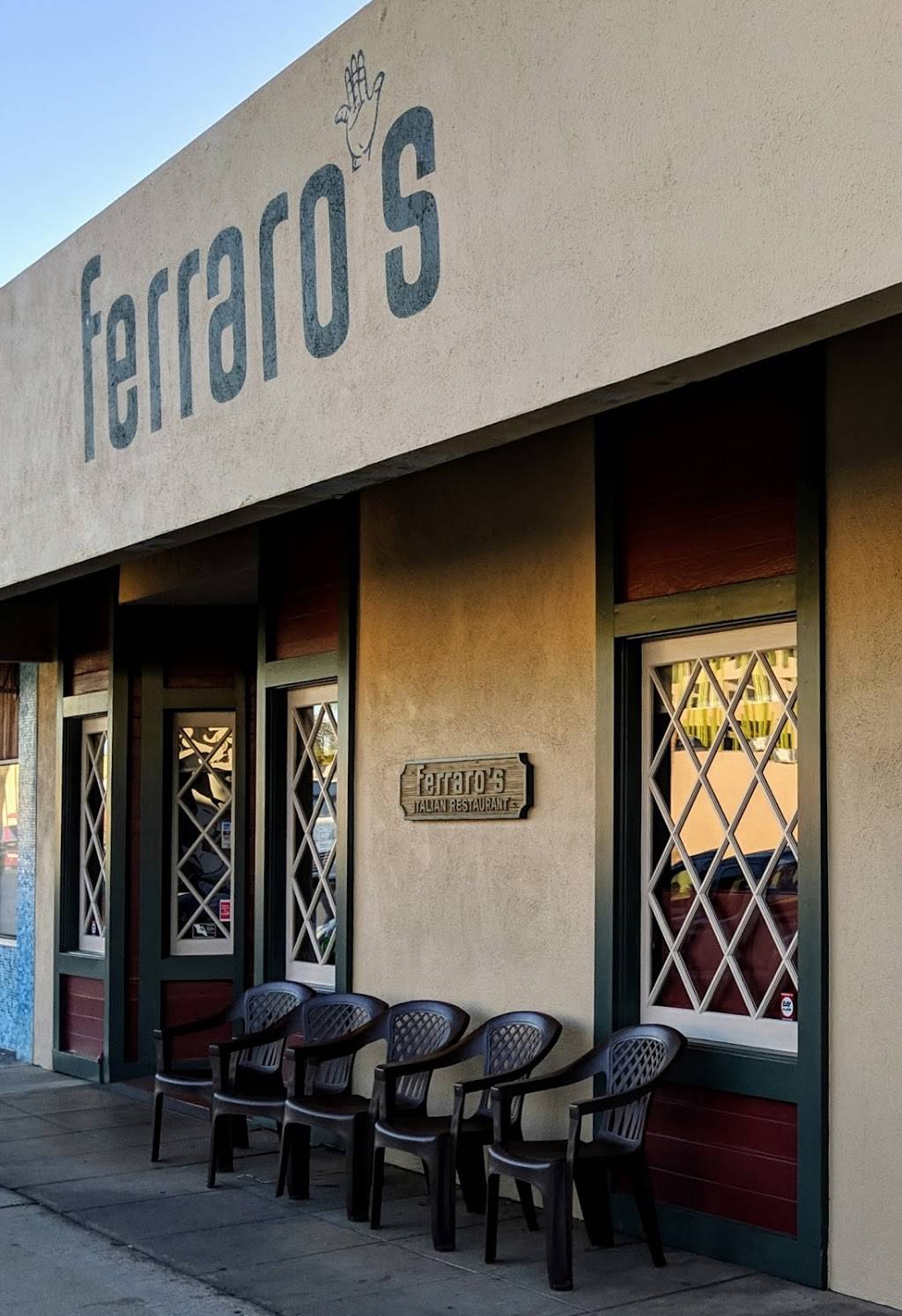 Ferraros Italian Restaurant | restaurant | 2788 E Main St, Ventura, CA 93003, USA | 8056487270 OR +1 805-648-7270