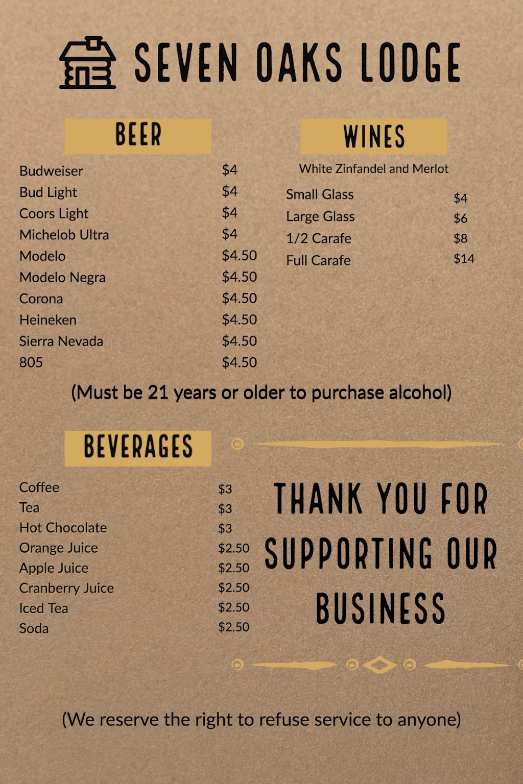 Seven Oaks Lodge | restaurant | 39950 Seven Oaks Rd, Angelus Oaks, CA 92305, USA | 9097942917 OR +1 909-794-2917