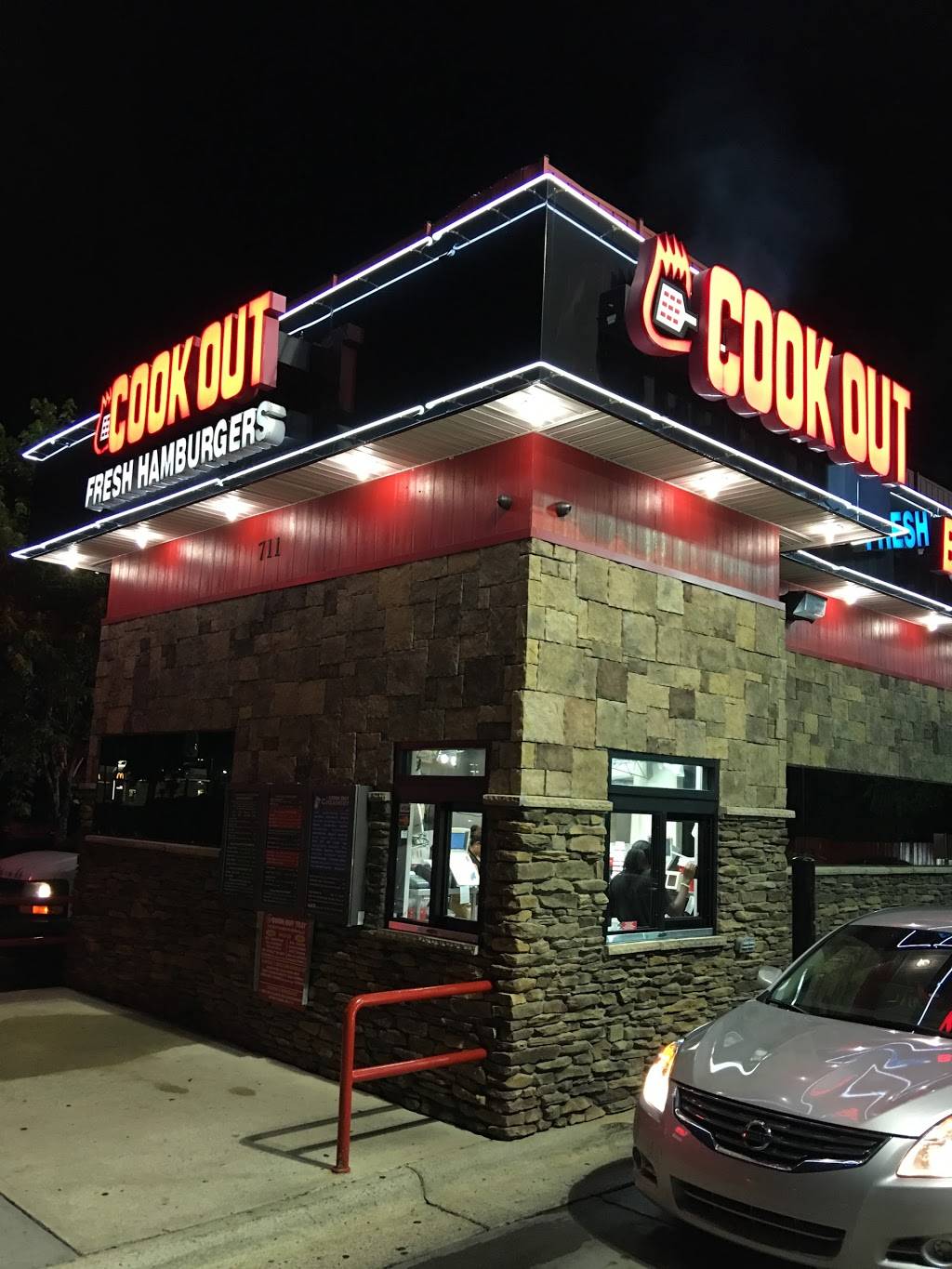 Cook Out | restaurant | 711 S Memorial Dr, Greenville, NC 27834, USA | 2525515895 OR +1 252-551-5895