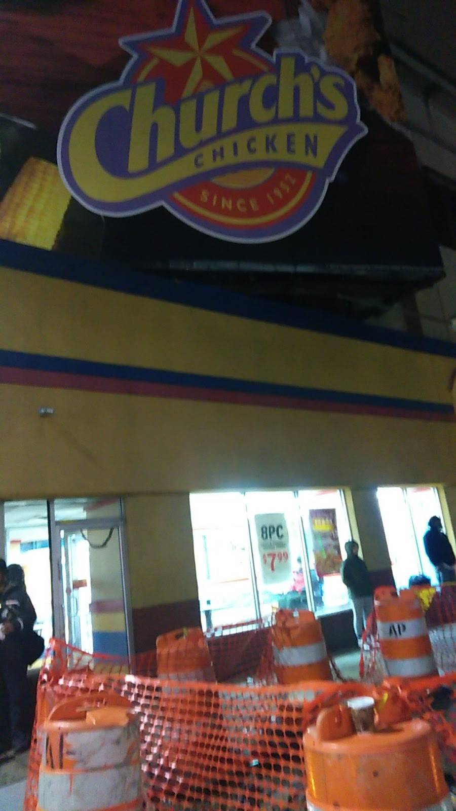 Churchs Chicken | restaurant | 3650 N Broad St, Philadelphia, PA 19140, USA | 2152293801 OR +1 215-229-3801