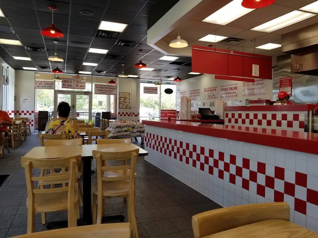 Five Guys | meal takeaway | 6125 S Semoran Blvd, Orlando, FL 32822, USA | 4078562992 OR +1 407-856-2992