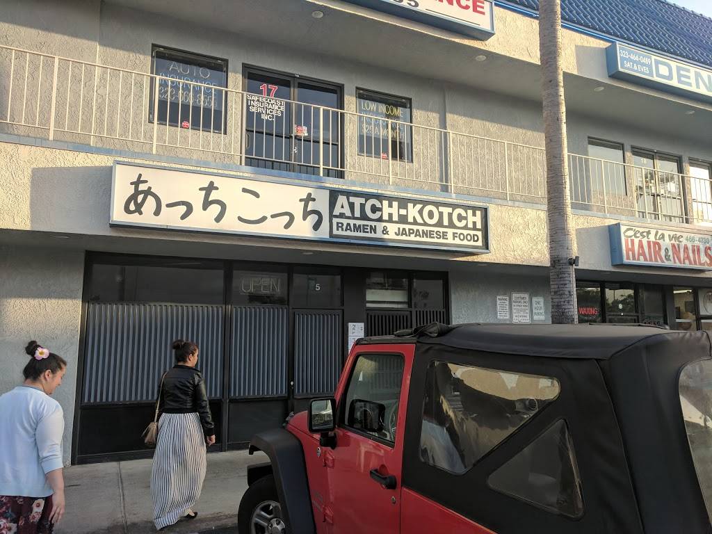 Atch-Kotch | restaurant | 1253 Vine St #5, Los Angeles, CA 90038, USA | 3234675537 OR +1 323-467-5537