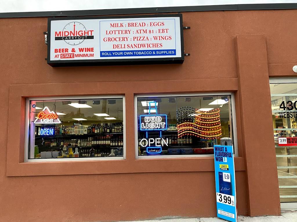 Midnight CarryOut | restaurant | 4302 Webster St, Dayton, OH 45414, USA | 9379995200 OR +1 937-999-5200