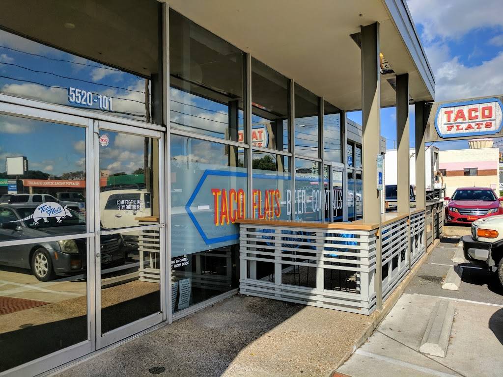 Taco Flats | restaurant | 5520 Burnet Rd #101, Austin, TX 78756, USA | 5122848352 OR +1 512-284-8352