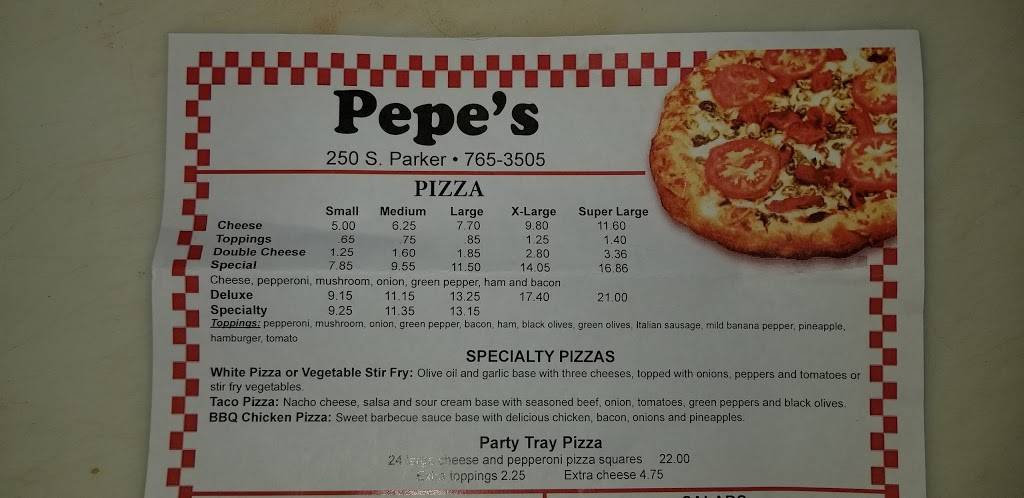Pepes Pizza | restaurant | 250 S Parker St, Marine City, MI 48039, USA | 8107653505 OR +1 810-765-3505