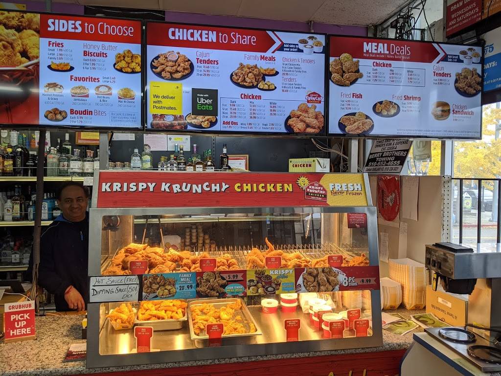 Krispy Krunchy Chicken | restaurant | 6606 Telegraph Ave, Oakland, CA 94609, USA | 5106553551 OR +1 510-655-3551