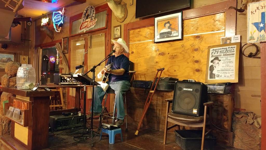 Bill & Rosas KK Steakhouse | restaurant | 7400 Co Rd 525, DHanis, TX 78850, USA | 8303637230 OR +1 830-363-7230