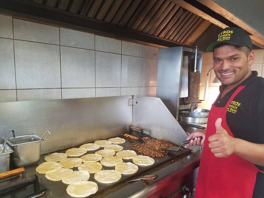 Gyros Express | restaurant | 1814 Chicago Rd, Chicago Heights, IL 60411, USA | 7082285290 OR +1 708-228-5290