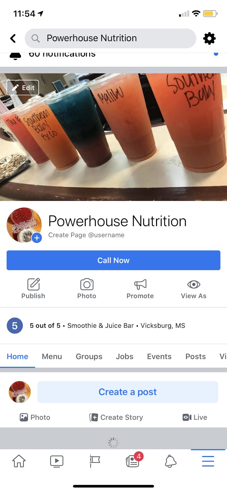 Powerhouse Nutrition | restaurant | 835 US-61 N, Vicksburg, MS 39183, USA | 6017385650 OR +1 601-738-5650
