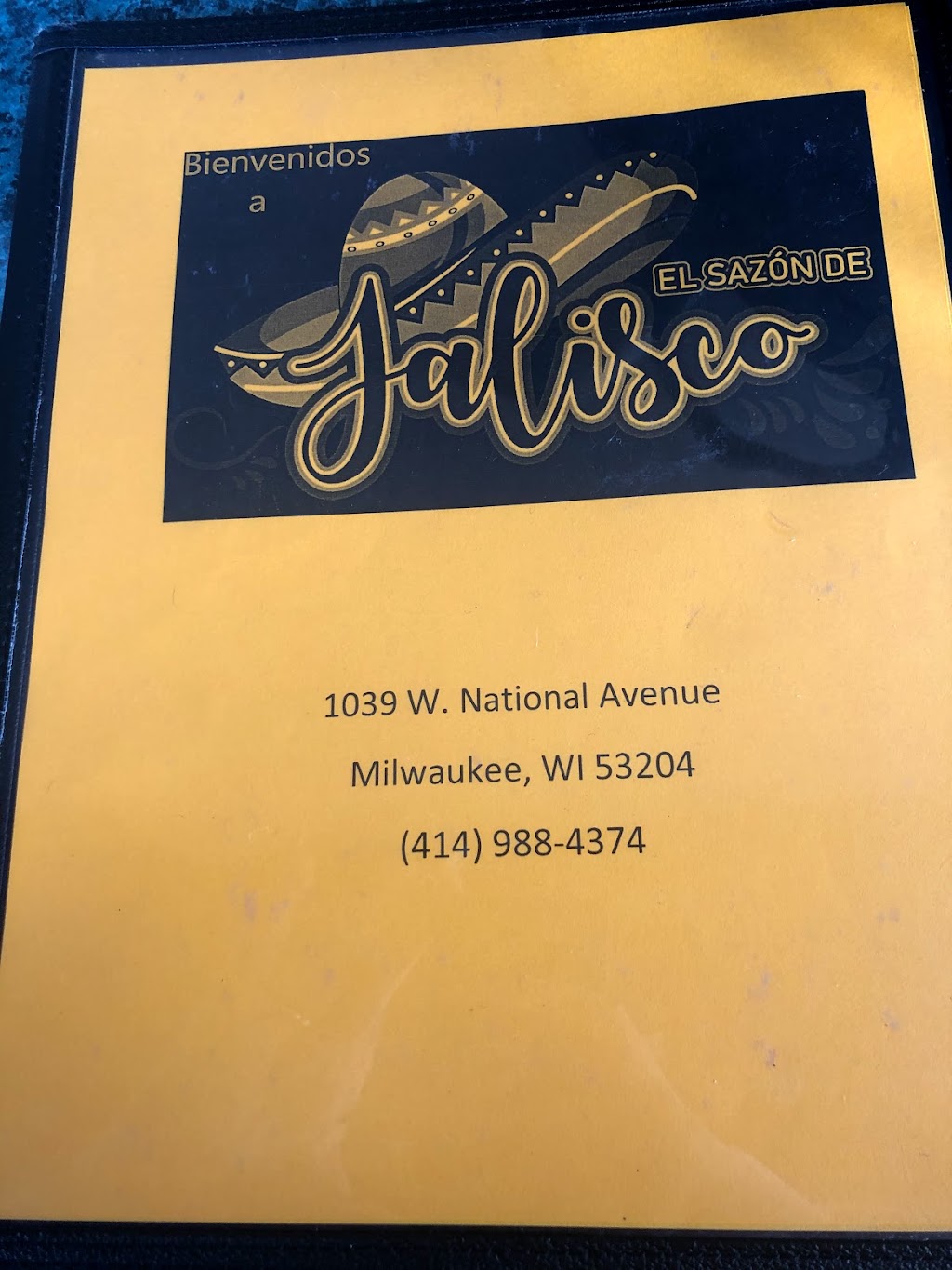 El Sazon De Jalisco | restaurant | 1039 W National Ave, Milwaukee, WI 53204, USA | 4149884374 OR +1 414-988-4374