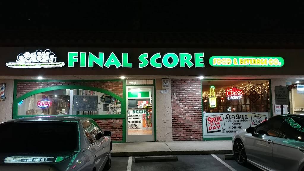 Final Score Food and Beverage | meal takeaway | 23754 Lyons Ave, Santa Clarita, CA 91321, USA | 6612546557 OR +1 661-254-6557