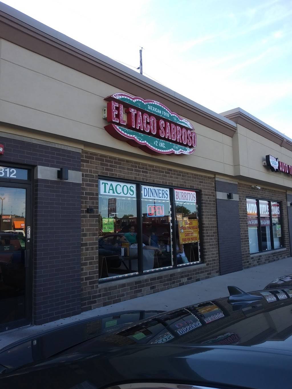 El Taco Sabroso 2 Inc, | restaurant | 10812 S Cicero Ave, Oak Lawn, IL 60453, USA | 7082290027 OR +1 708-229-0027
