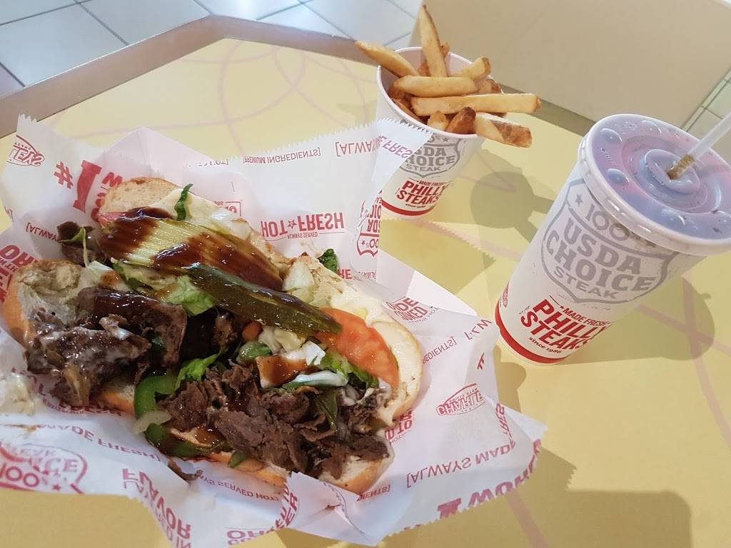 Charleys Philly Steaks | restaurant | 12801 W Sunrise Blvd Unit 843, Sunrise, FL 33323, USA | 9548351461 OR +1 954-835-1461