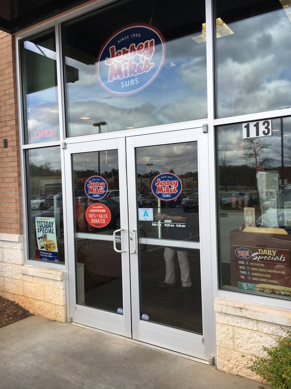 Jersey Mikes Subs | meal takeaway | 1460 Meeting Blvd, Rock Hill, SC 29732, USA | 8039800010 OR +1 803-980-0010
