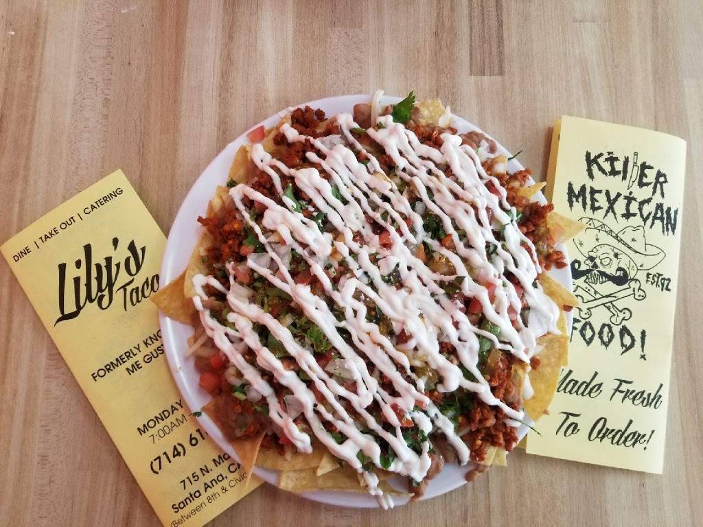 Lilys Tacos | restaurant | 3514, 715 N Main St, Santa Ana, CA 92701, USA | 7146163223 OR +1 714-616-3223