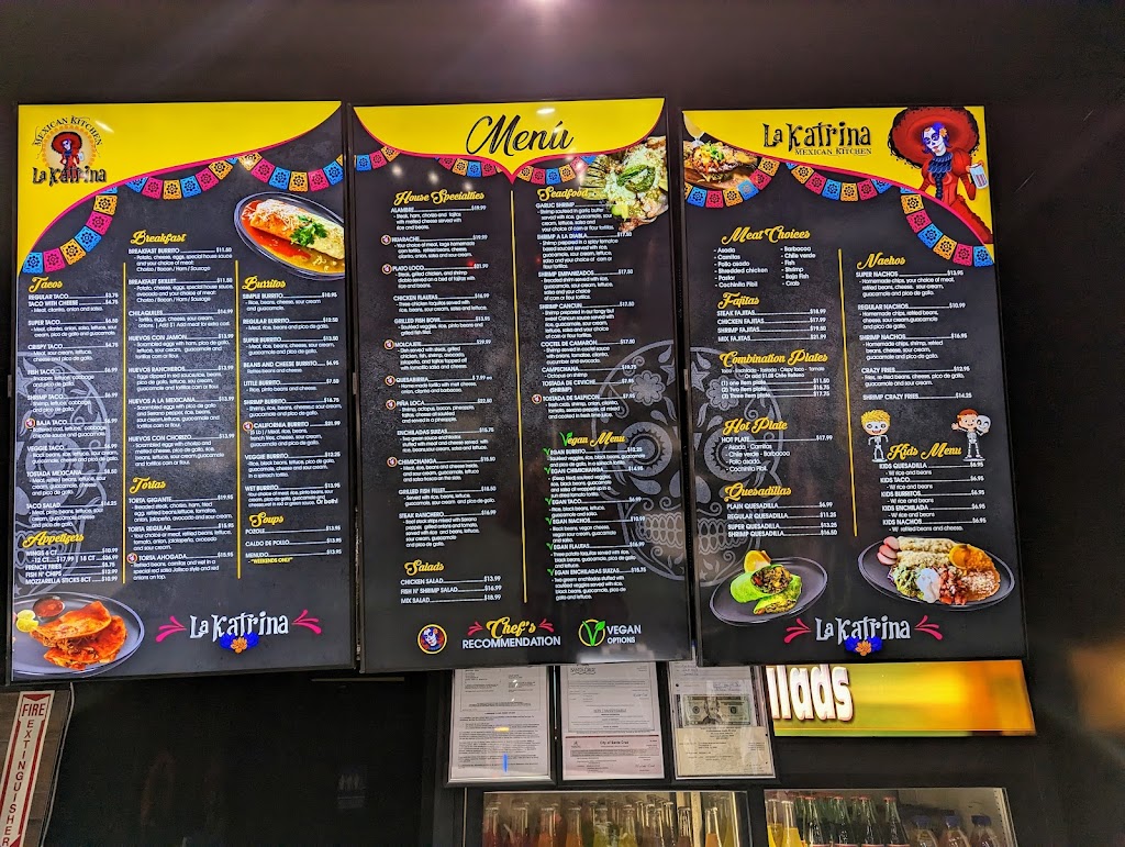 La Katrina Mexican Kitchen | restaurant | 1719 Mission St, Santa Cruz, CA 95060, USA | 8315157331 OR +1 831-515-7331