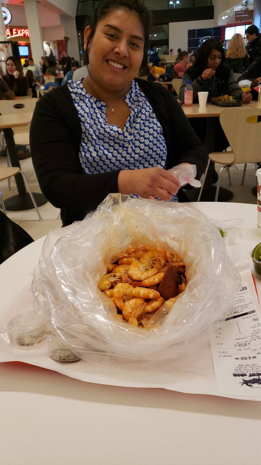 The Kickin Crab Express | restaurant | Los Cerritos Center Mall, 133 Los Cerritos Center, Cerritos, CA 90703, USA | 5628653698 OR +1 562-865-3698