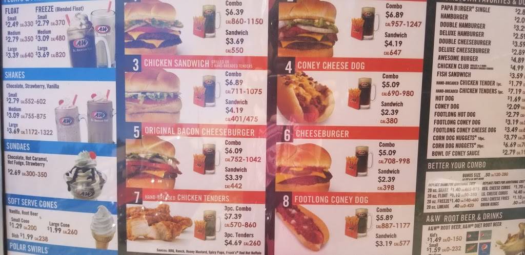 A&W Restaurant | restaurant | 4100 Twelve Mile Rd, Berkley, MI 48072, USA | 2485477126 OR +1 248-547-7126