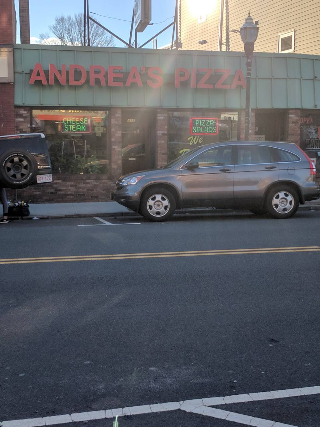 Andreas Pizza | restaurant | 418 Main St, Woburn, MA 01801, USA | 7819123612 OR +1 781-912-3612